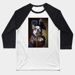 French Bulldog Classic Portrait Baseball T-Shirt